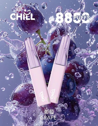 【CHILL 鴨嘴獸】8800口潮流拋棄式 絲滑3%尼古丁鹽滿足感 澎湃 12W 動能輸出 卓越 550mAh 續航表現 豐富熱銷口味 台灣現貨秒發:圖片 11