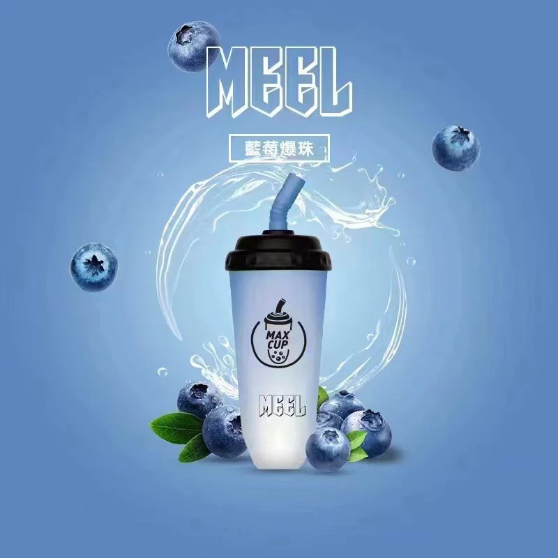 MEEL 奶茶杯 6000 口拋棄式 15ml 巨無霸澎湃油量 搭載智慧 Type-C 快充確保長效續航不斷電 3% 尼古丁鹽細緻順滑不鎖喉 台灣現貨:圖片 4