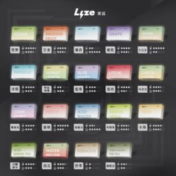 Lyze 萊茲 10000口 巨肺專屬「強勁擊喉感」炸裂 奢華大油量東京魔盒通用規格 全新霧化芯 擊喉感紮實 台灣現貨