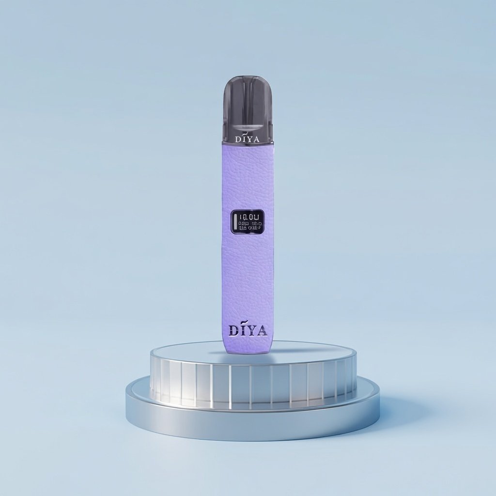 【台灣現貨】DIYA 叮啞一代皮革限定版 內置高清 LED 智能顯示螢幕 8W-10W 雙檔客製化功率 精準掌控每一口霧化細節 手工紋理蒙皮 呈現溫潤尊爵手感 兼容 RELX/SP2S/ILIA 台灣現貨:圖片 2