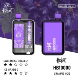 Hebat 喜貝 旗艦級 10000口抛棄式  豐沛大容量煙油儲備 驚艷濃郁多口味解析 便捷 Type-C 高速快充 台灣現貨