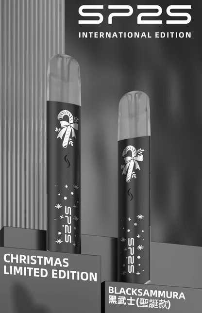 【聖誕限定】SP2S 國際版一代主機 搭載奢華鹿頭雪花立體手感 內建幻彩 LED 呼吸動態燈效 Type-C 高效閃充 一代煙彈完美兼容 台灣現貨:圖片 7