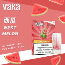 【買8贈主機/買6送1】VAKA發光一代煙彈 綻放絢麗潮流視覺 七彩 LED 閃爍燈效 2.3ml 澎湃大容量三入裝 3% 醇熟尼古丁鹽絲滑擊喉 全方位適配一代主機 台灣現貨